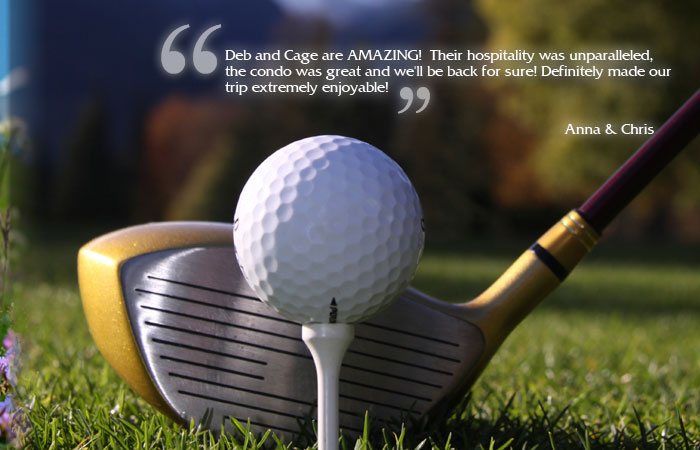 Enjoy 18 holes at our challenging alpine course
